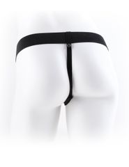 28cm Vibr. Hollow Strap-On - Skin-thumb-3