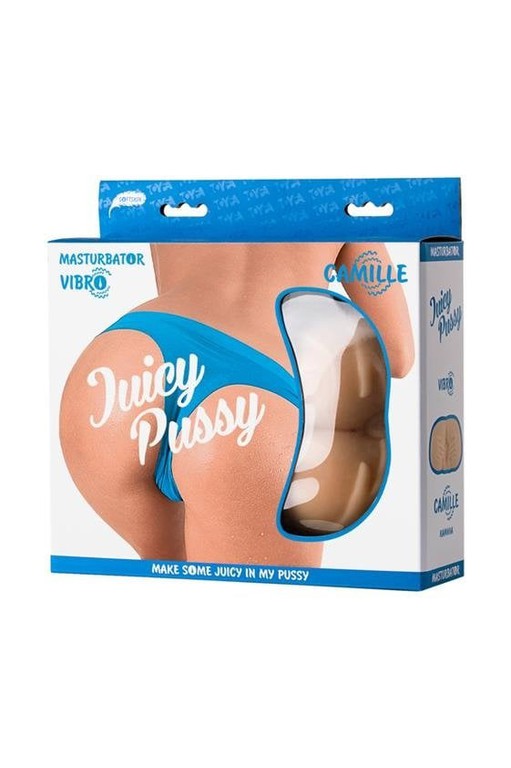 Ρεαλιστικό Δονούμενο Αυνανιστήρι Juicy Pussy Camille Masturbator with Vagina & Anus - ToyFa