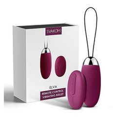 Svakom - Elva Vibrating Egg Violet-thumb-2