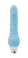 Ρεαλιστικός Φωσφοριζέ Δονητής Firefly Massager 20 cm (Γαλάζιος) - NS Novelties