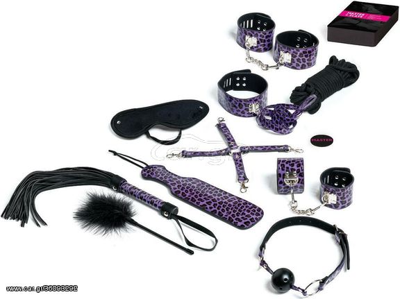 Tease & Please Master Slave Bondage Game Purple