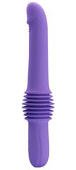 Pretty Love Thrusting Dildo Pazuzu Purple