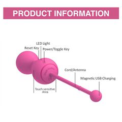 MAGIC MOTION - SMART KEGEL MASTER BALLS PINK-thumb-5
