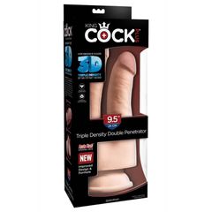 King Cock Plus 9.5" Triple Density Double Penetrator-thumb-1
