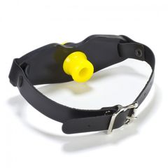 Oxballs Guard Gag with Pee Insert Black/Yellow-thumb-2