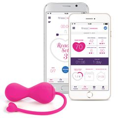 Kegel Δονούμενες Μπάλες Ενδυνάμωσης Κόλπου Lovelife Κrush