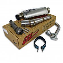 ΕΞΑΤΜΙΣΗ ΑΝΟΞΕΙΔΩΤΗ ΤΡΙΟΒΑΛ YAMAHA CRYPTON-X 135 ΟΛΟΣΩΜΗ GL RACING