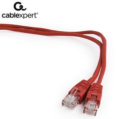 CABLEXPERT CAT5e UTP PATCH CORD RED 0,25M PP12-0.25M/R