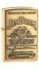 Αναπτήρας Ζippo χρυσός Jim Beam® 254BJB.929