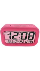 Επιτραπέζιο ρολόι Jaga ροζ και ξυπνητήρι με ψηφιακό καντράν A101