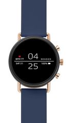 Ρολόι Skagen Falster 2 Smartwatch με μπλε λουράκι SKT5110