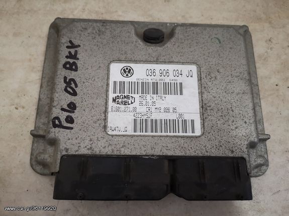 SKODA FABIA 2000-2007 ΕΓΚΕΦΑΛΟΣ ΜΗΧΑΝΗΣ(1400CC-BKY) 036906034JQ 