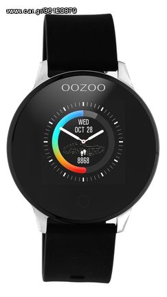 Ρολόι OOZOO Smartwatch με μαύρο λουράκι Q00113