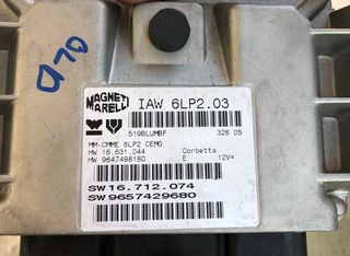  PEUGEOT 307-206 Citroen c4  MAGNETI MARELLI IAW 6LP2.03