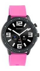 Ρολόι OOZOO Smartwatch με φούξια λουράκι Q00331