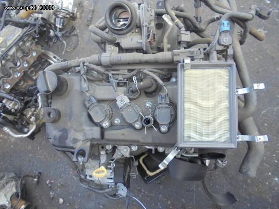 Κινητήρας Κορμός - Καπάκι 1KR για TOYOTA YARIS (2009 - 2012) (XP90) 1000 (1KR-FE) petrol 69 (KSP90) Italy | Kiparissis - The King Of Parts
