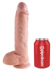 Μεγάλο Ομοίωμα Πέους - XXL Realistic King Cock Cock With Balls 25cm