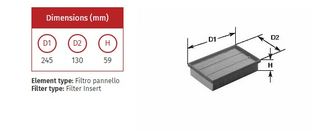 ΦΙΛΤΡΟ ΑΕΡΟΣ FIAT TIPO/TEMPRA/DEDRA 1.6-1-8cc ALFA ROMEO 145/145/155 1.9 TD MA 638