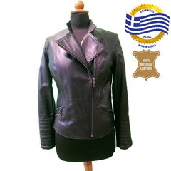 ΜΟΤΟR001 Γυναικείo δερμάτινo Jacket