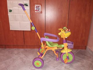 Σπαστό παιδικό τρίκυκλο ποδηλατάκι με ήχους, 2 τεμάχια