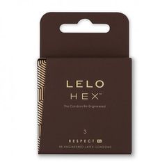 Lelo HEX Condoms Respect 3 Pack-thumb-5