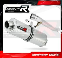 Dominator Εξάτμιση Τελικό Oval S.Steel Suzuki GSF BANDIT 1200 2006 - 2007 