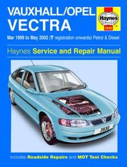  Autobooks Opel Vectra Petrol & Diesel 1999 - 2002 (Haynes 3930)