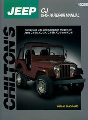  HAYNES MANUAL JEEP CJ  1945-70