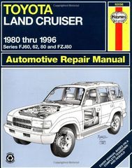 HAYNES Toyota Land Cruiser FJ60, 62,80 & FZJ80, '80'96