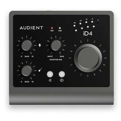 AUDIENT ID-4 MKII Audio Interface Sound Card USB-C/3.0 2In/2Out - AUDIENT