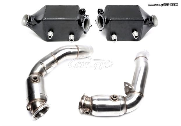 Intercooler + Downpipe Kit Αναβάθμισης  για   BMW 5 σειρές M5 τύπου F10, 6 σειρές M6 τύπου F06, F12, F13