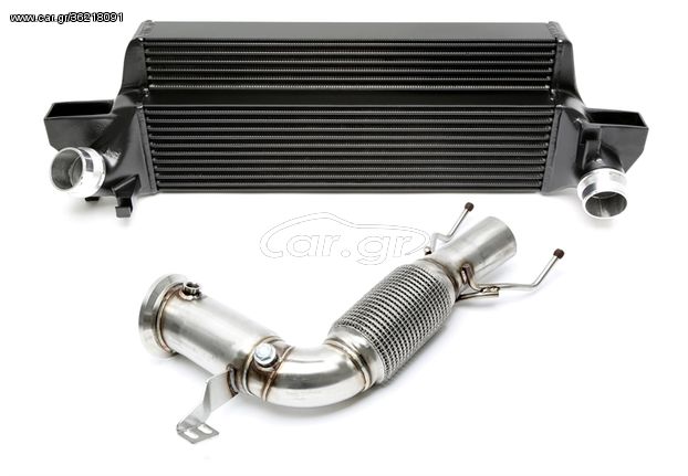 Intercooler + Downpipe Kit Αναβάθμισης  για  BMW- Mini Cooper τύπου F54, F55- 57, F60