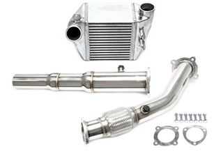 Intercooler + Downpipe Kit Αναβάθμισης  για  Audi A3 / Seat Leon, Toledo II / Skoda Octavia / VW Bora, Golf IV