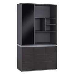 ΒΙΒΛΙΟΘΗΚΗ ΓΡΑΦΕΙΟΥ ΕΠΑΓΓΕΛΜΑΤΙΚΗ ROSEWOOD HM2091L 120Χ40Χ200Υ εκ., 1 Τεμάχιο