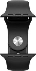 Rockrose Rough Jade Λουράκι Σιλικόνης Μαύρο (Apple Watch 42/44mm)