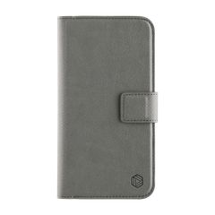 Promiz (PZ-10108) Wallet Case - Grey, Apple iPhone XR