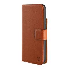 Promiz (PZ-10301) Wallet Case - Brown, Apple iPhone 12 / 12 Pro