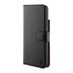 Promiz (PZ-10302) Wallet Case - Black, Apple iPhone 12 Pro Max