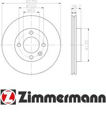 Δισκόπλακα εμπρόσθια 239x20 (ΚΑΙΝΟΥΡΓΙΑ) ,VW ,GOLF '1' 1977-1983