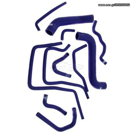 Σετ κολλάρων σιλικόνης ψυγείου νερού - SILICONE WATER HOSE - SUBARU IMPREZA WRX STI 00-05