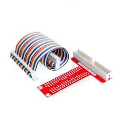 GPIO Cobbler Extension Board + 40 Pins Rainbow Cable for Raspberry Pi