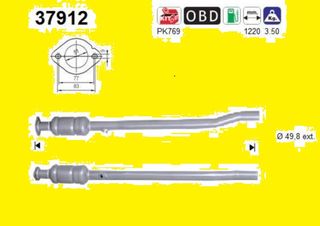 ΚΑΤΑΛΥΤΗΣ AUDI A3 1.6cc FSI 2003- KARALOIZOS exhaust
