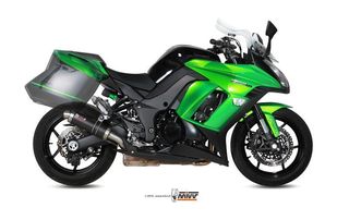Εξατμίσεις Διπλά Τελικά Mivv Gp Style Full Carbon Kawasaki  Z1000 /SX 2014 - 2019