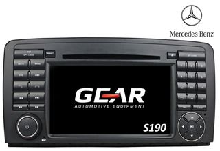 Gear OEM Οθόνη (7") S190 Multimedia-Navigation Android 7.1 κατάλληλη για Mercedes R-Class