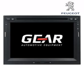 Gear OEM Οθόνη (7") Multimedia-Navigation Android 7.1 κατάλληλη για Peugeot 207/307 (2002).