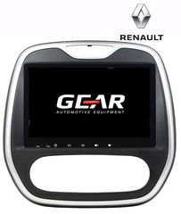 Gear OEM Οθόνη (9") Multimedia-Navigation Android 7.1 κατάλληλη για Renault CAPTUR 2016.