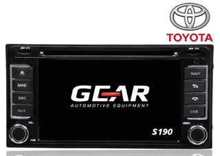 Gear OEM Οθόνη (6.2") S190 Multimedia-Navigation Android 7.1 κατάλληλη για Toyota UNIVERSAL