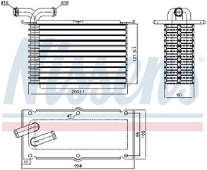 NISSENS ΨΥΓΕΙΟ INTERCOOLER VAG