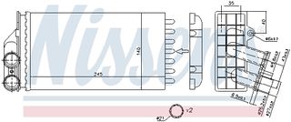 NISSENS ΨΥΓΕΙΟ ΚΑΛΟΡΙΦΕΡ PSA