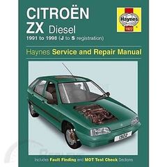  HAYNES  Citroen ZX Diesel 91 -93